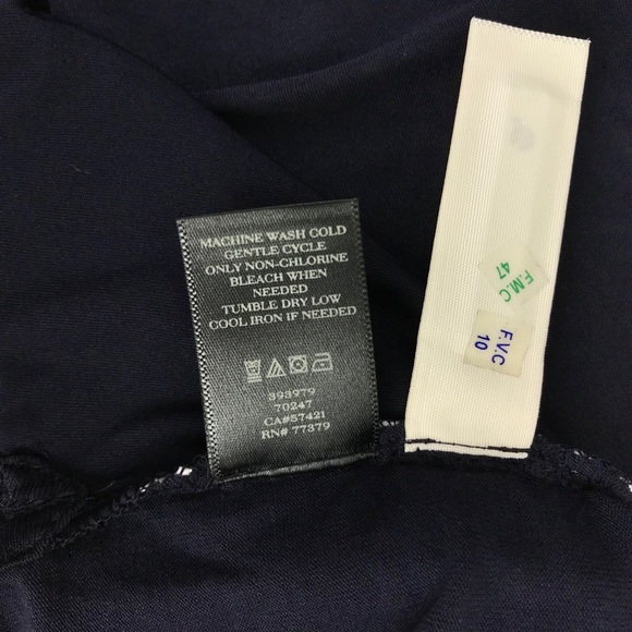 NEW {Ann Taylor} Petite Crochet Striped Tank - Picture 8 of 8